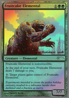 Fruitcake Elemental